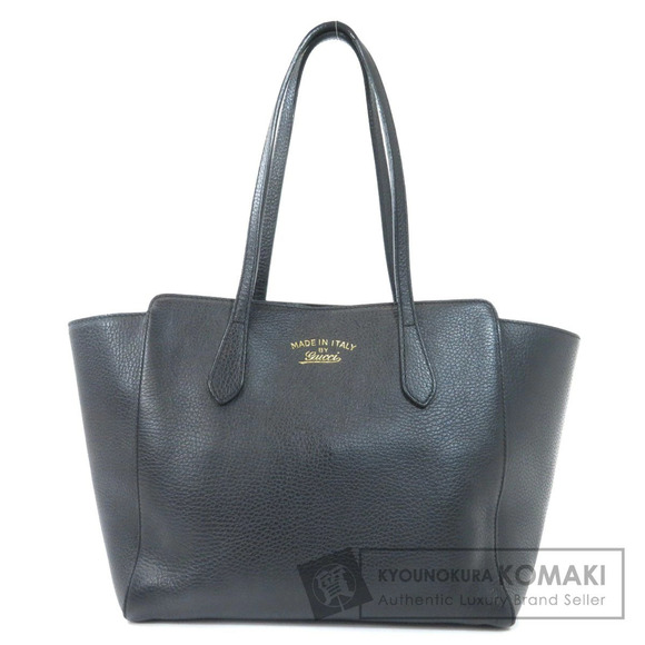 Gucci Handbags - Gucci Logo Tote Bag Calfskin